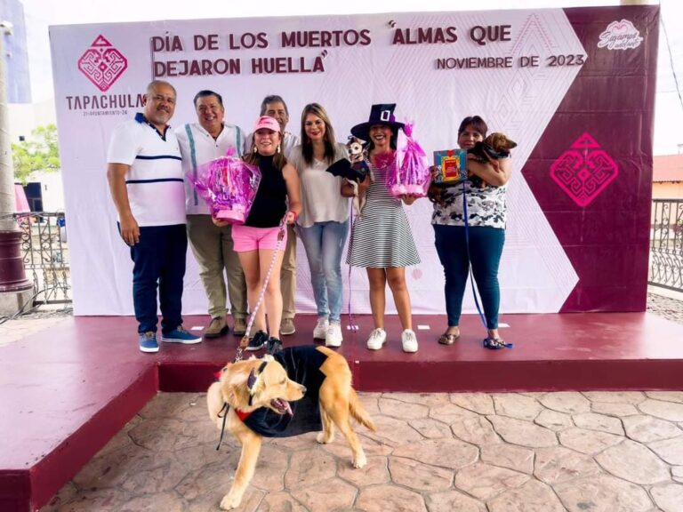 CON ÉXITO SE REALIZA EL CONCURSO DE DISFRACES DE MASCOTAS “ALMAS QUE DEJARON HUELLA”