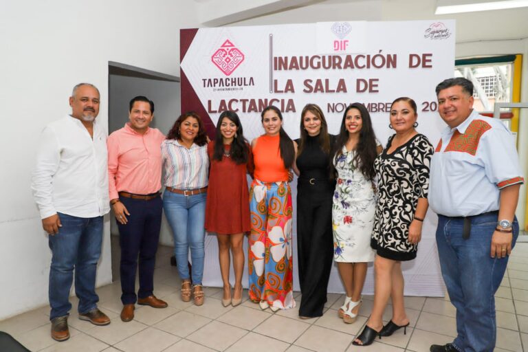 ROSY URBINA INAUGURA SALA DE LACTANCIA EN EL DIF MUNICIPAL DE TAPACHULA