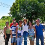 SUPERVISA ROSY URBINA AVANCE DE PAVIMENTACIÓN HIDRÁULICA EN FRACCIONAMIENTO UNIVERSO-LOS LLANES