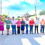 ROSY URBINA INAUGURA PAVIMENTACIÓN INTEGRAL DE CALLES EN COLONIA CALCÁNEO BELTRÁN