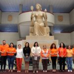 Sede Poder Judicial de la clausura de actividades de la Semana Naranja Únete