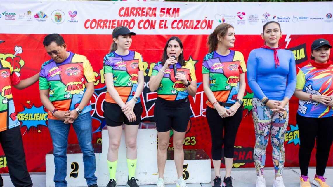 Un éxito Carrera “Corriendo con el Corazón”; rebasó expectativas: Paola Villamonte Pérez