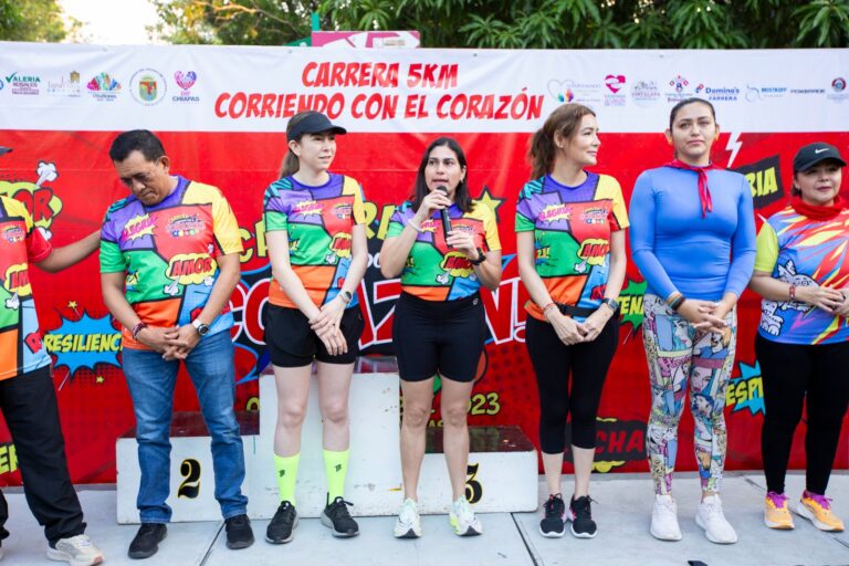 Un éxito Carrera “Corriendo con el Corazón”; rebasó expectativas: Paola Villamonte Pérez