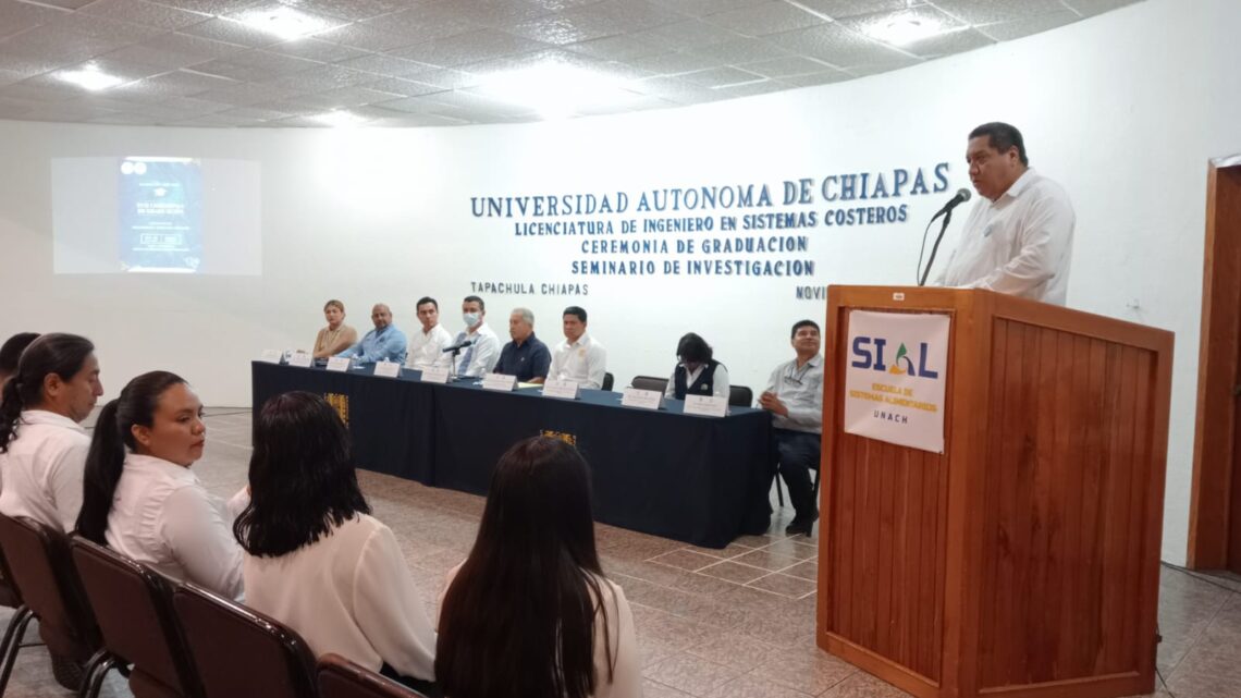 Realizó UNACH Seminario sobre evaluación ambiental y ecológica de la dársena de Puerto Chiapas