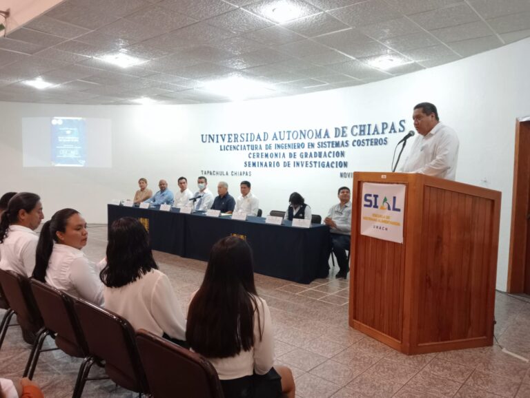 Realizó UNACH Seminario sobre evaluación ambiental y ecológica de la dársena de Puerto Chiapas