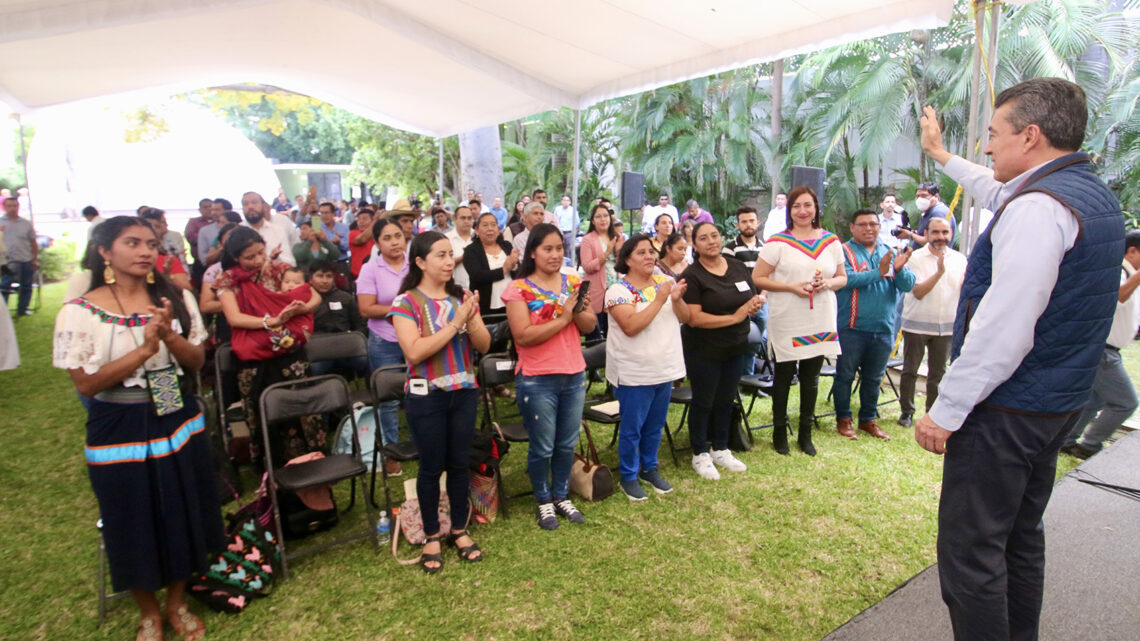 Encabeza Rutilio Escandón entrega de recursos del Programa de Apoyo a las Culturas Municipales y Comunitarias