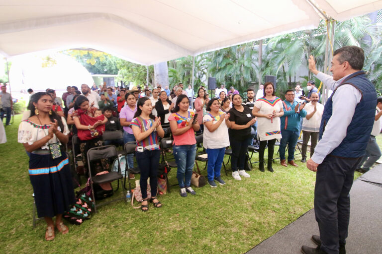 Encabeza Rutilio Escandón entrega de recursos del Programa de Apoyo a las Culturas Municipales y Comunitarias