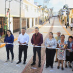 Rutilio Escandón inaugura pavimentación de calle, en beneficio de Barrios Norte y Centro de Ocosingo