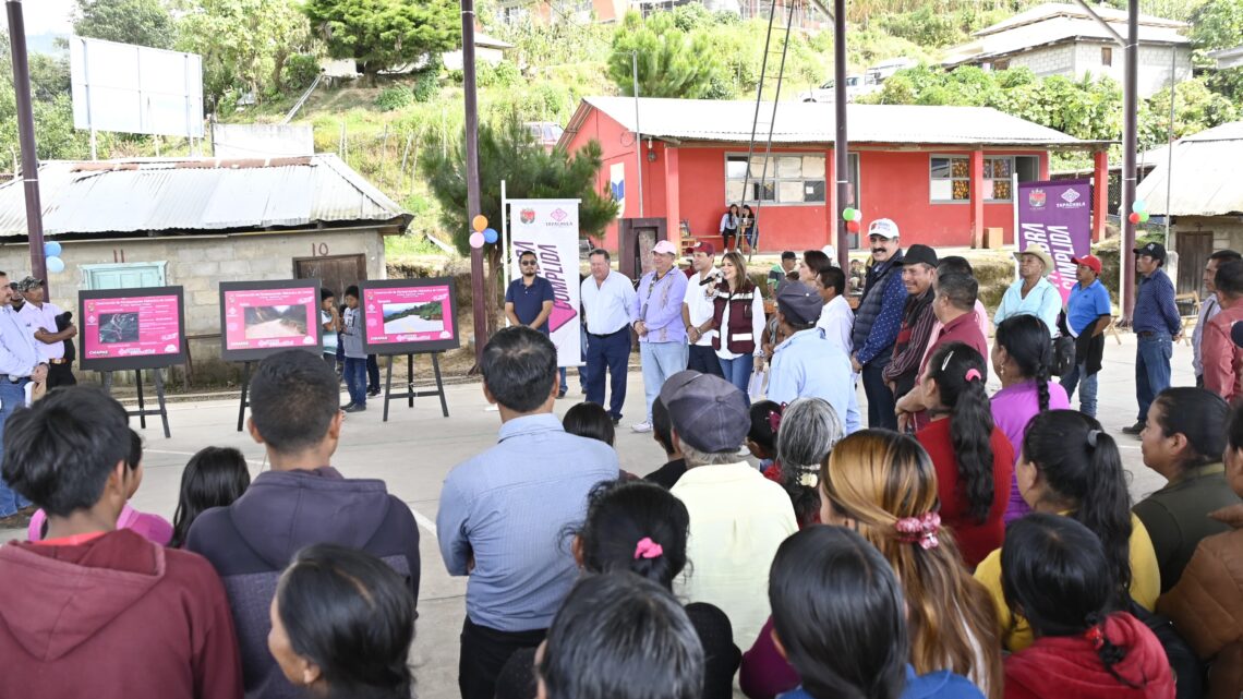 AYUNTAMIENTO DE TAPACHULA INAUGURÓ LA PAVIMENTACIÓN DE CAMINO EN EL PINAL