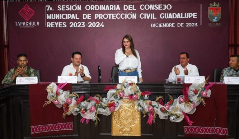 PRESENTAN OPERATIVO GUADALUPE-REYES 2023, EN TAPACHULA