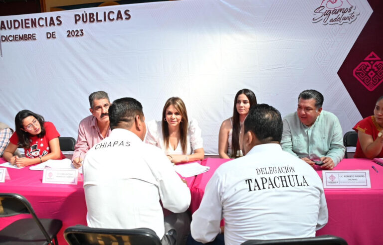 AYUNTAMIENTO DE TAPACHULA REALIZÓ AUDIENCIAS PÚBLICAS PARA ATENDER A COLONIAS Y COMUNIDADES