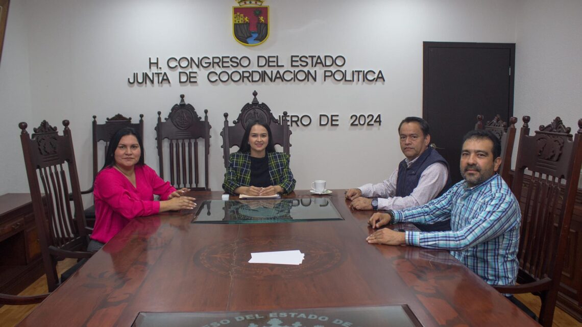 Flor Esponda es la nueva Presidenta de la Junta de Coordinación Política del Congreso del Estado