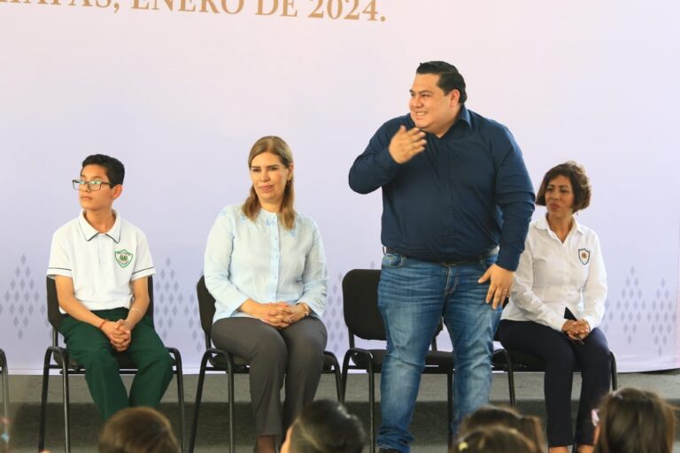 RECONOCE DIPUTADO ALBERTO CUNDAPÍ AVANCES EN MATERIA DE INFRAESTRUCTURA EDUCATIVA