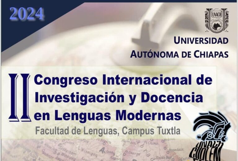 Realizará UNACH el ll Congreso Internacional de Investigación y Docencia en Lenguas Modernas