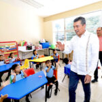 Inaugura Rutilio Escandón espacios educativos en la localidad Nueva Esperanza, de Palenque