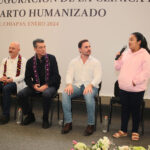 En Yajalón, Rutilio Escandón inauguró la Clínica para la Atención de Parto Humanizado