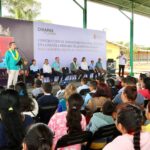 En Jiquipilas, Rutilio Escandón inaugura espacios educativos en la Primaria “Pilar Espinosa de León”