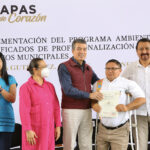 En Chiapas hacemos causa común para fortalecer el cuidado del ambiente: Rutilio Escandón