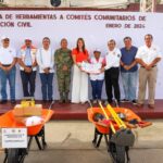 AYUNTAMIENTO Y GOBIERNO DEL ESTADO EQUIPA COMITÉS COMUNITARIOS DE PROTECCIÓN CIVIL EN TAPACHULA