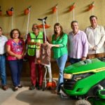 PERSONAL DE MANTENIMIENTO DE VIALIDADES Y JARDINERÍA RECIBIERON MATERIAL Y EQUIPOS POR PARTE DEL AYUNTAMIENTO DE TAPACHULA