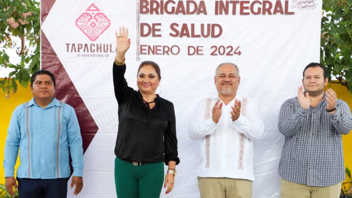 AYUNTAMIENTO REALIZA BRIGADA DE SALUD EN ESCUELA PRIMARIA DE TAPACHULA