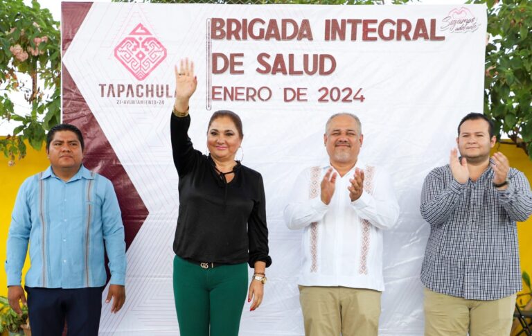 AYUNTAMIENTO REALIZA BRIGADA DE SALUD EN ESCUELA PRIMARIA DE TAPACHULA