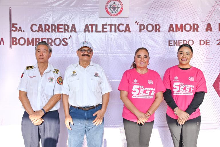 CON ÉXITO REALIZAN CARRERA POR AMOR A LOS BOMBEROS 5.5 K