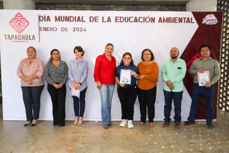 CONMEMORA AYUNTAMIENTO DE TAPACHULA DÍA MUNDIAL DE LA EDUCACIÓN AMBIENTAL