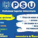 Cierra el  18 de enero la convocatoria del PSU UNACH