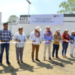 Inaugura Rutilio Escandón Planta de Tratamiento de Aguas Residuales en localidad Tres Picos, Tonalá