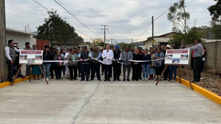 Mariano Rosales continua inaugurando obras