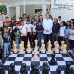 Mariano Rosales inaugura torneo de ajedrez de CONADE