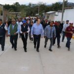 Alcalde Mariano Rosales inaugura calles en Domingo Chanona