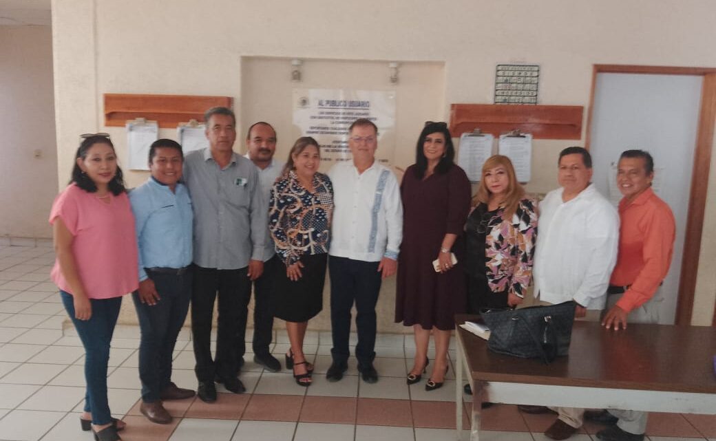Constata Guillermo Ramos Pérez labores en impartición de justicia en Tapachula y Huixtla