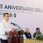 Conmemoran en Chiapas el CXI Aniversario del Día del Ejército Mexicano; asiste Rutilio Escandón