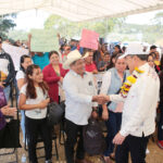 En San Fernando, inaugura Rutilio Escandón construcción del camino San Fernando-Colonia Cuauhtémoc