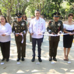 En Tapachula, Rutilio Escandón inauguró la 2ª etapa de pavimentación de vialidades en el Campo Militar No. 36