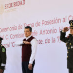 Atestigua Rutilio Escandón toma de protesta del nuevo coordinador de la Guardia Nacional en Chiapas