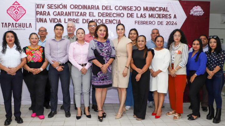 AYUNTAMIENTO REALIZA SESIÓN PARA GARANTIZAR UNA VIDA LIBRE DE VIOLENCIA PARA LAS MUJERES