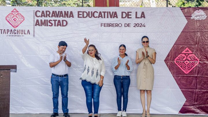 AYUNTAMIENTO PONE EN MARCHA CARAVANA EDUCATIVA DE LA AMISTAD EN ESCUELA JUAN ESCUTIA