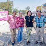 SUPERVISA AYUNTAMIENTO DE TAPACHULA AVANCE FÍSICO DE LA PAVIMENTACIÓN HIDRÁULICA DE CALLES EN COLONIA 5 DE FEBRERO