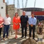 SUPERVISAN AVANCE DE OBRA EN SEGURIDAD PÚBLICA MUNICIPAL DE TAPACHULA