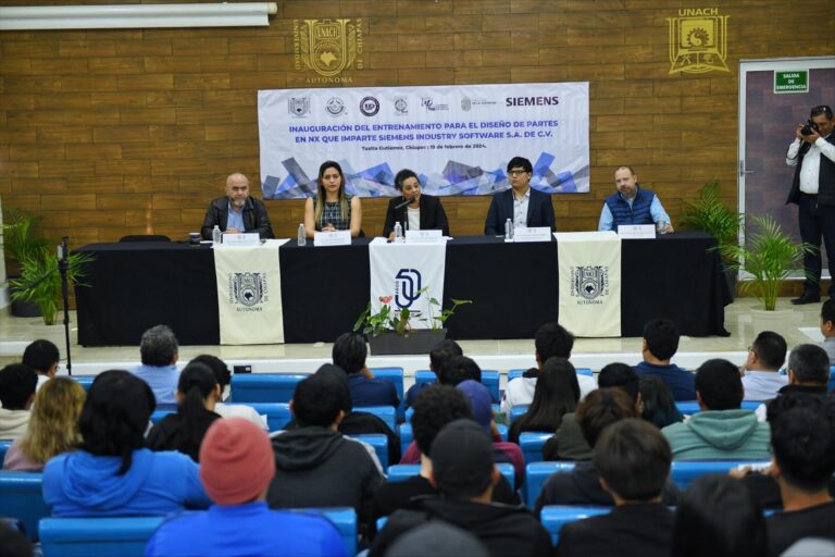 Se realiza en la UNACH curso  de entrenamiento para el diseño de partes industriales