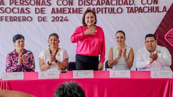 AYUNTAMIENTO ATESTIGUA FIRMA DE CONVENIO PARA DESCUENTOS A PERSONAS CON DISCAPACIDAD EN TAPACHULA