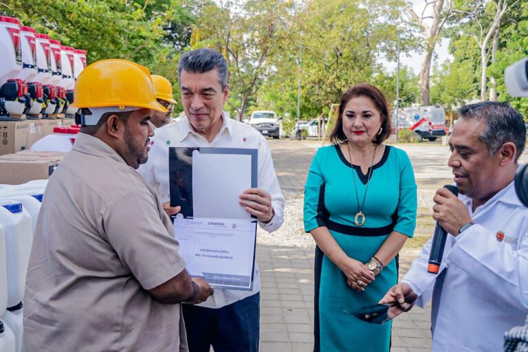 Participa Gladiola Soto Soto, en el arranque de acciones para prevención y control de dengue en Tapachula