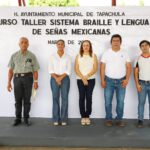 IMPARTEN CURSO DE LENGUA DE SEÑAS Y SISTEMA BRAILLE