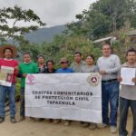 PROTECCIÓN CIVIL DE TAPACHULA, CONFORMA COMITÉS COMUNITARIOS RESILIENTES EN COMUNIDADES RURALES