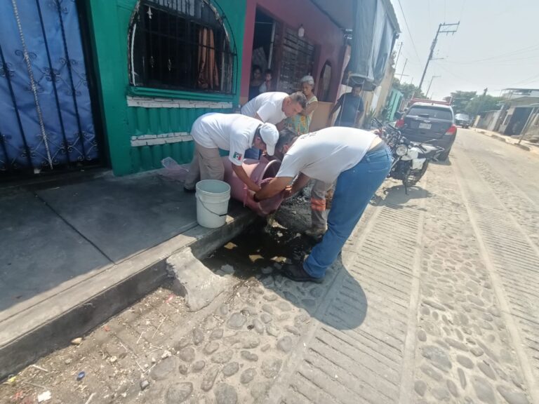 PROTECCIÓN CIVIL DE TAPACHULA RESCATA A CAIMÁN EN CAUTIVERIO