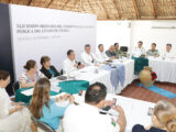 Rutilio Escandón y Luis Rodríguez Bucio encabezan 1ª. Sesión del Consejo Estatal de Seguridad Pública de Chiapas