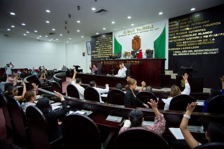 Congreso del Estado aprueba reforma a la Constitución Política de Chiapas